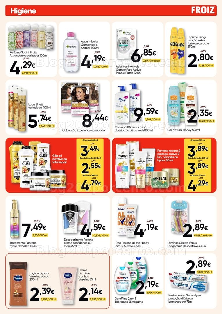 Antevisão Folheto FROIZ Promoções de 4 a 25 março